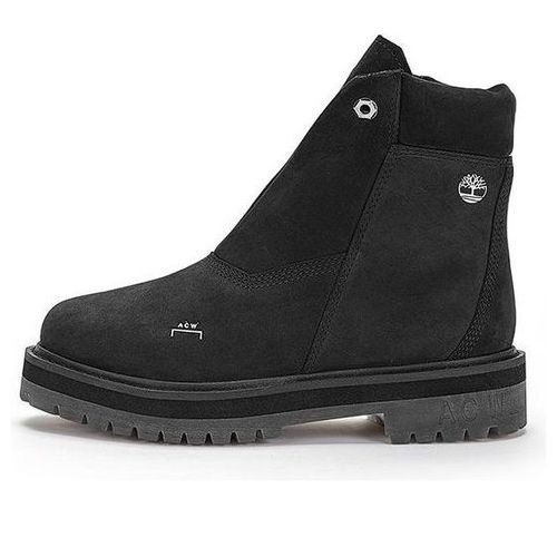 (WMNS) x A Cold Wall 6 Inch Premium Side Zip Boot 'Jet Black Nubuck'