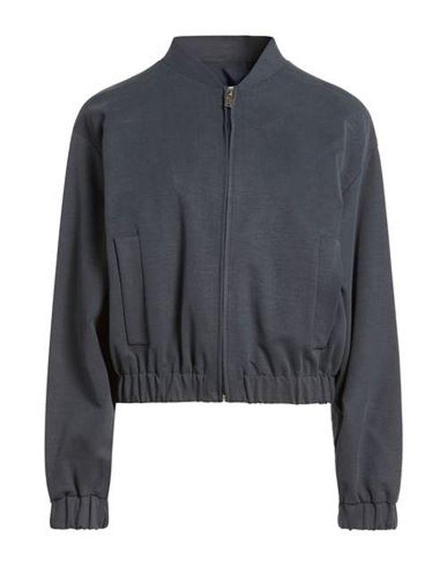 Woman Jacket Midnight blue Size 10 Modal, Polyester