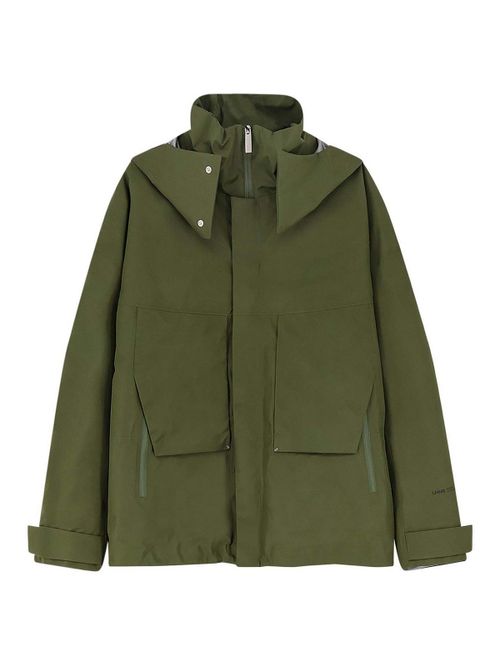 Waterproof jacket with padding