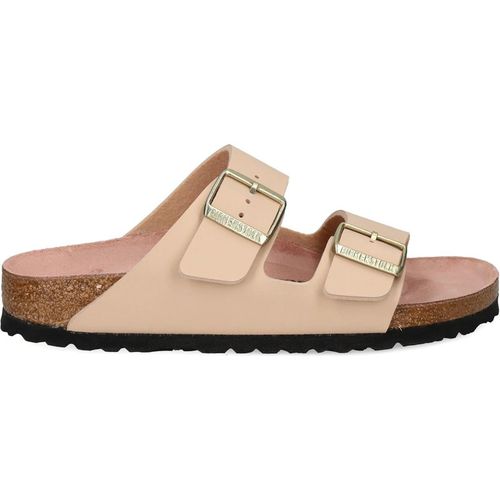 Birkenstock Arizona Triples New Beige/Pink Clay, Birko Flor