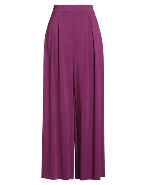 Woman Pants Purple Size 6 Viscose, Elastane
