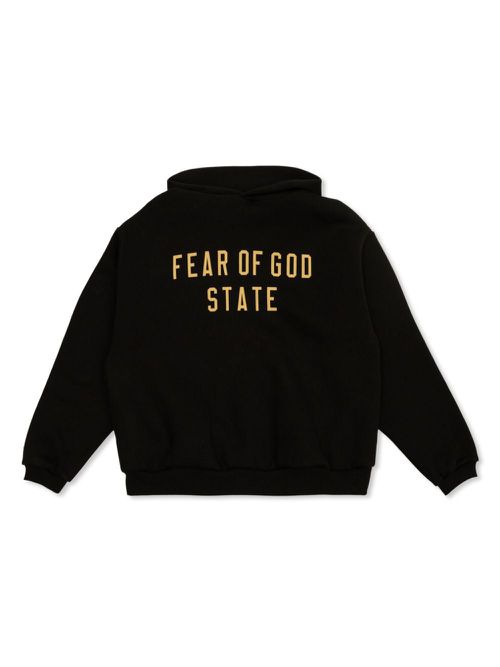 Fleece hoodie - Black