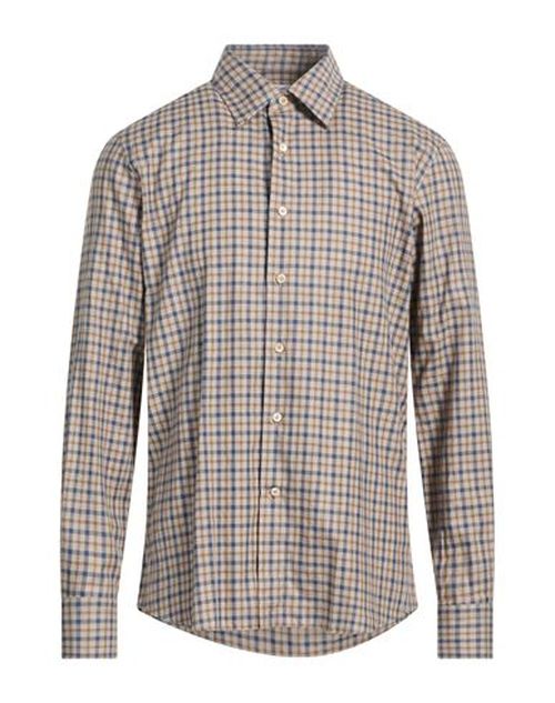 Man Shirt Khaki Size 17 ½ Cotton