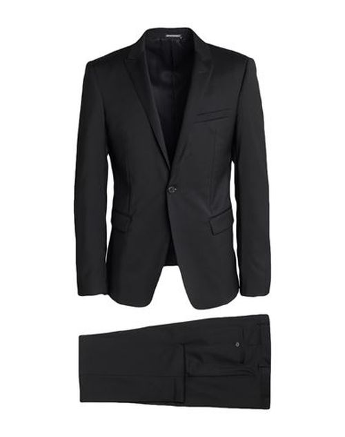 David Line Man Suit Black Size 42 Virgin Wool