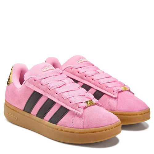 Women's Grand Court Alpha 00s Sneakers (Pink/Black/Gold/Gum)