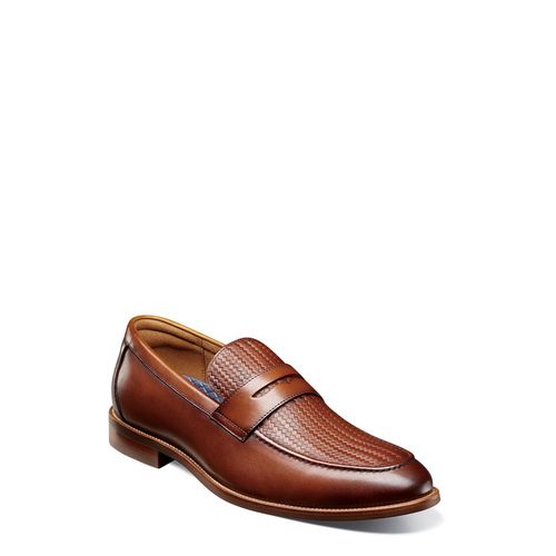 Florsheim Rucci Moc Toe Penny Loafer Men Size 7.5M Cognac Florsheim M Brown Dress Shoes for Men for sale | eBay main image 2