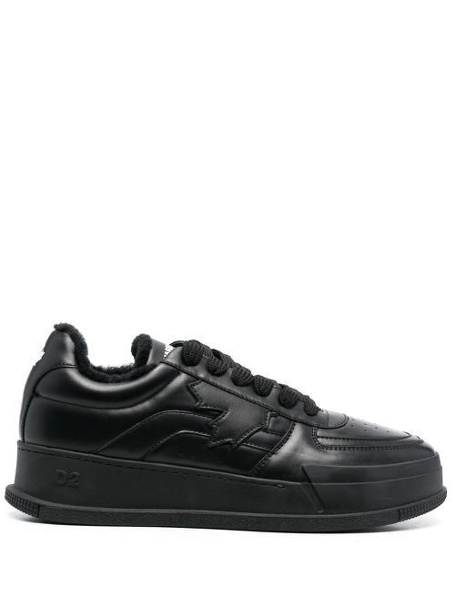 Slash chunky low-top sneakers - Black