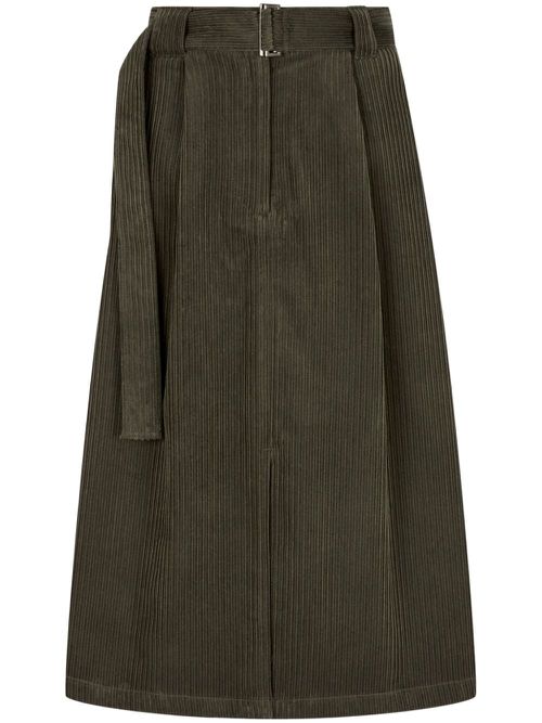 Corduroy skirt - Green