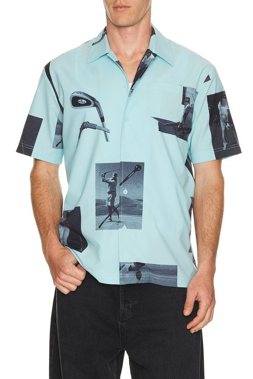 Students Golf Assistance Please Shirt in Mint - Mint. L also in M, S, XL/1X