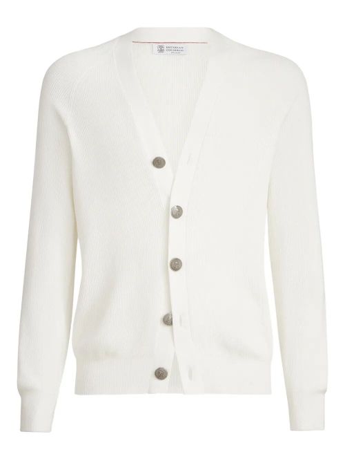 English Rib Knit Cardigan