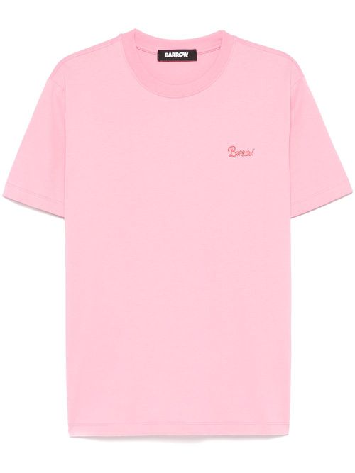 Logo-print T-shirt - Pink
