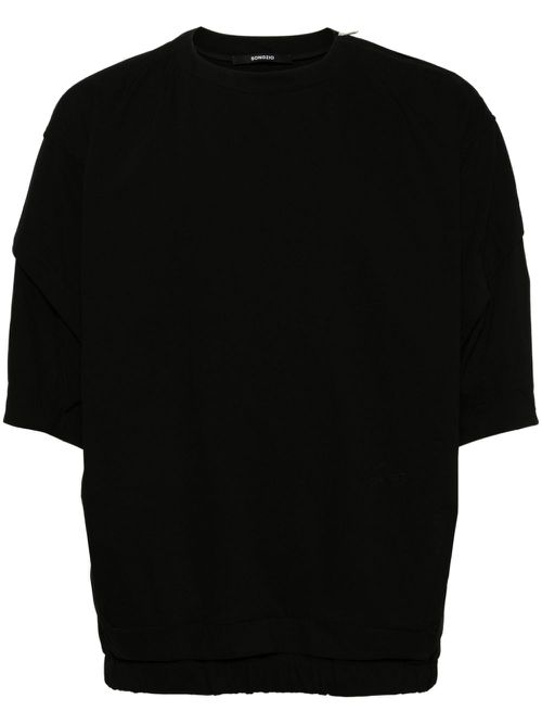 Underart short-sleeve sweatshirt - Black