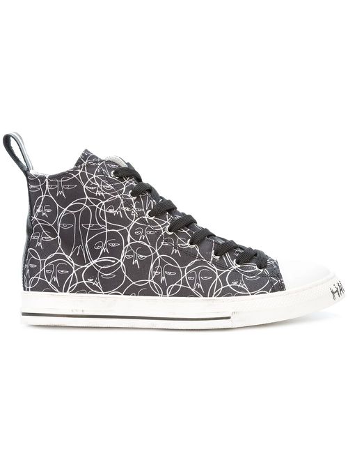 One Of A Kind hi-top sneakers - Black