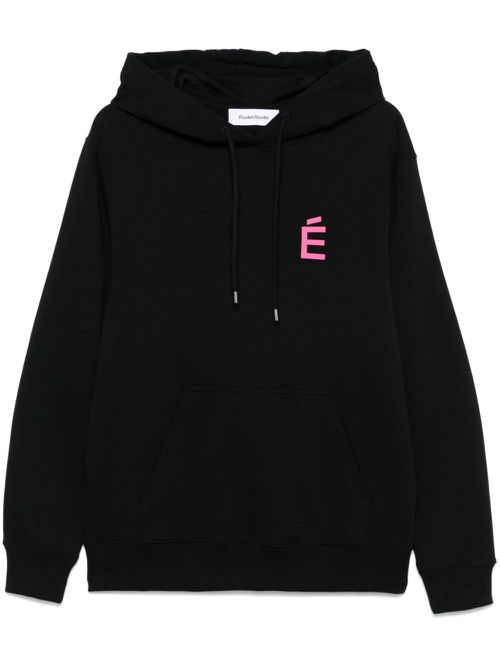 Regular Hoodie É hoodie - Black