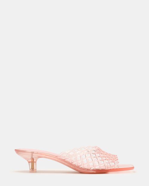 Steve Madden Women's Ginger Mule Heels - Pink - - Synthetic