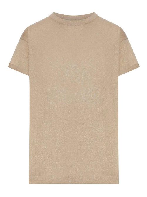 Cashmere And Silk Lurex T-Shirt