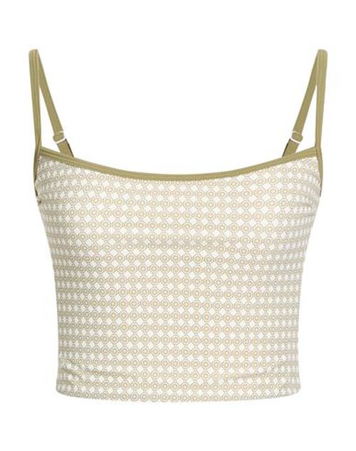 Woman Top Military green Size M Recycled polyacrylic, Elastane