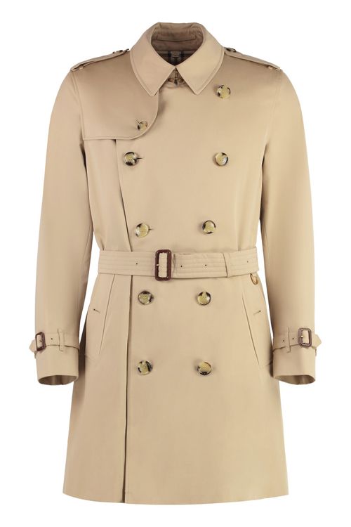Beige Regular Trench Coat