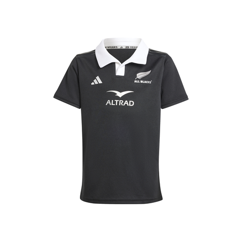 All Blacks Rugby Collared Short Sleeve Jersey (Youth)