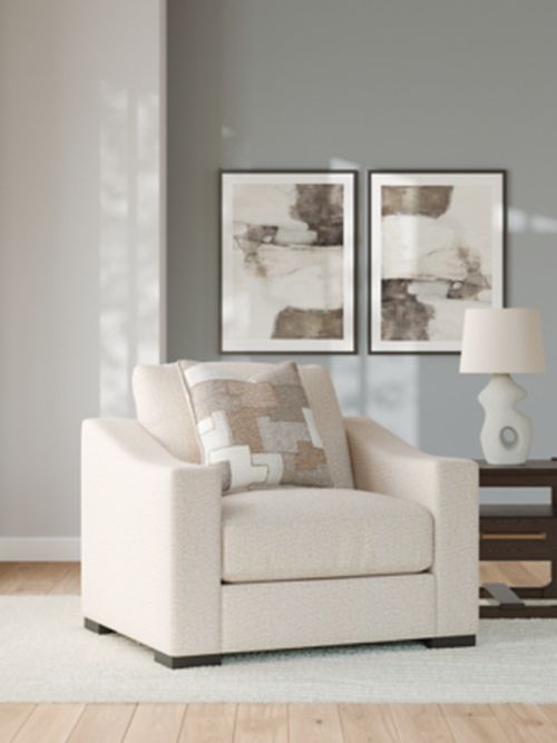Tildan Oversized Chair, Stucco
