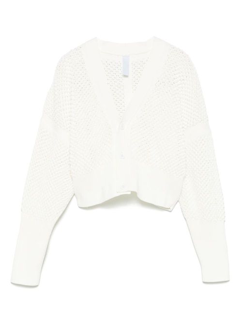 CFCL Lattice cardigan - White