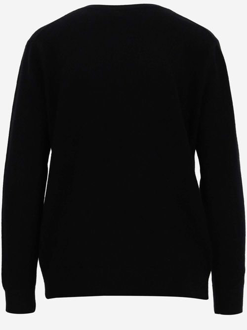 Cashmere Sweater — Black