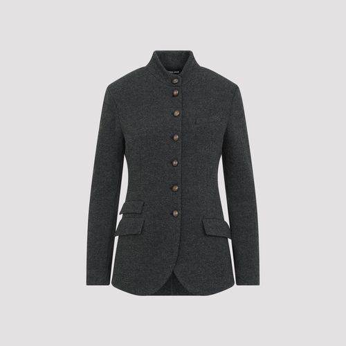 Women's Wool-Blend Blazer Jacket