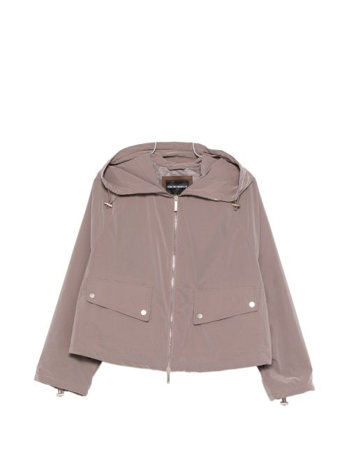 Nylon blouson jacket