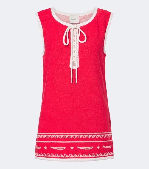 Cody cotton terry minidress