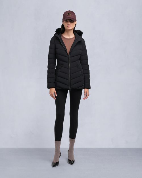 Moose Knuckles - Women's Roselawn Down Jacket - Color: Black