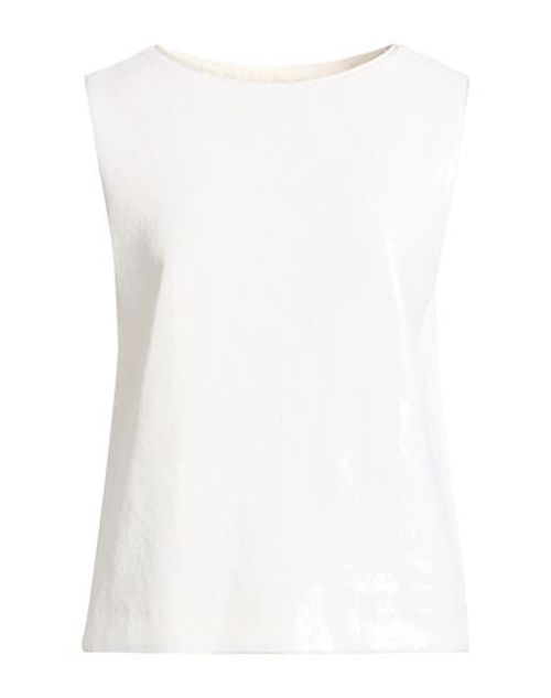 Woman Top Off white Size 6 Polyester