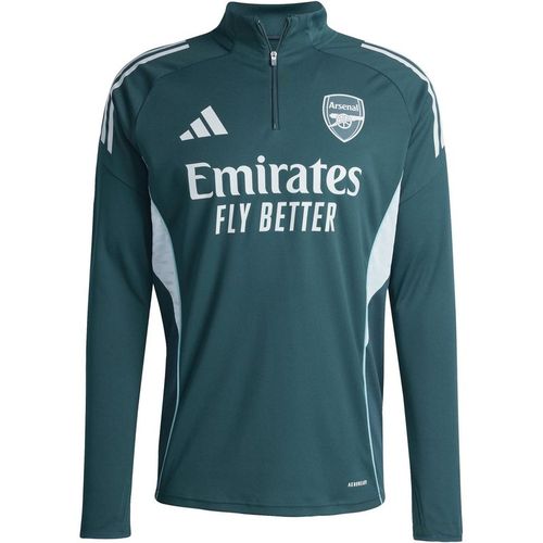 Adidas Mens Arsenal Tiro 25 Competition Training Top in Green/Blue - Mediu