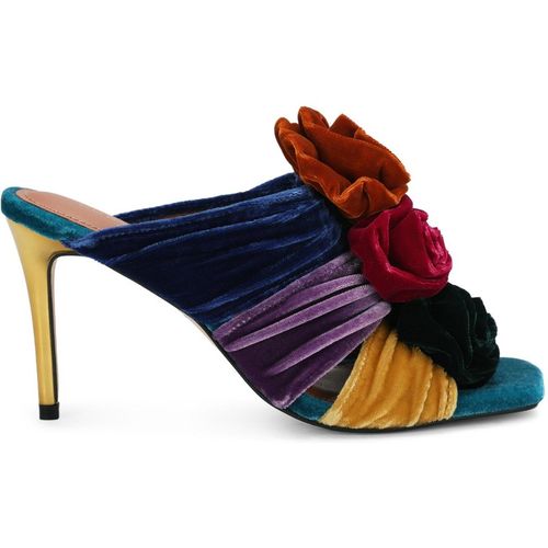 Kurt Geiger London Womens Bloom Mule Mules - Multicolour Fabric
