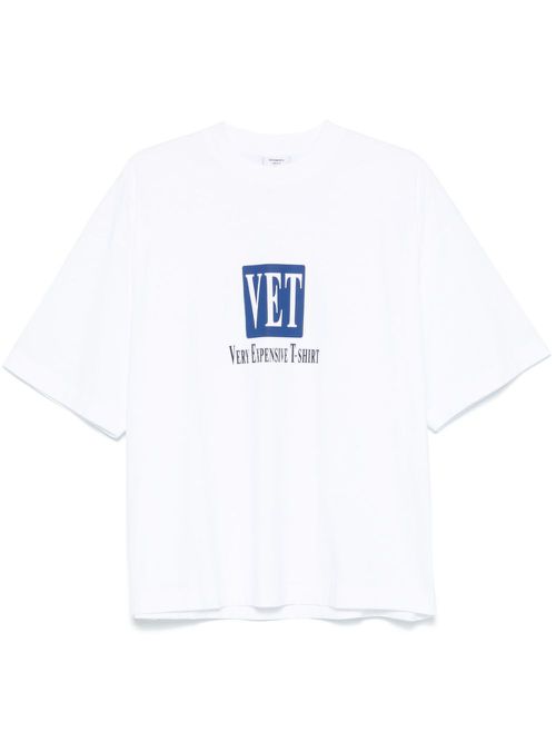 Slogan-print T-shirt - White