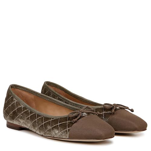 Sam Edelman Women's Marilyn Ballet Flat Spiced Camel/Black