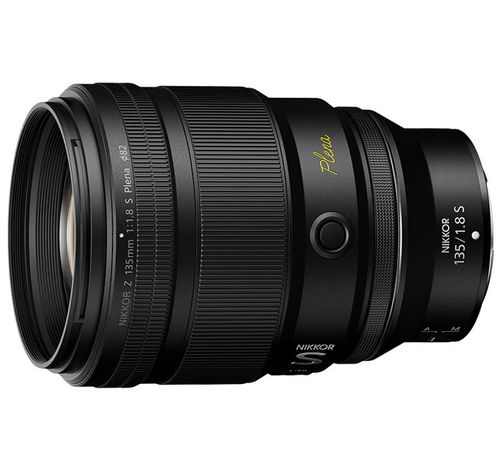 NIKKOR Z 135mm f/1.8 S Plena Camera Lens in Black