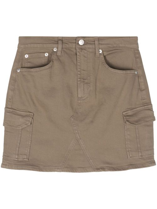 Laurel cargo miniskirt - Green