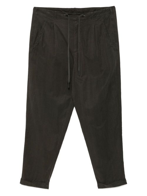 Andrea Ya'aqov drawstring trousers - Brown
