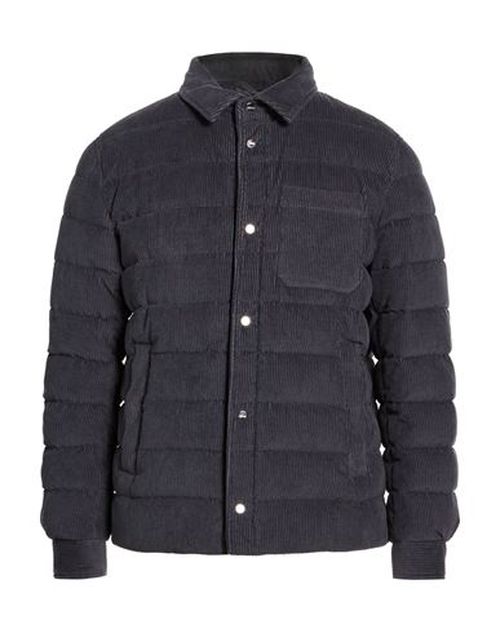 Man Puffer Midnight blue Size 40 Cotton