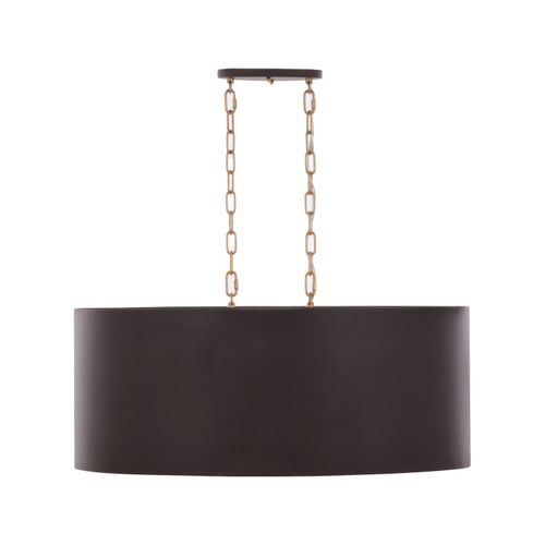 Dark Bronze French Gold Pendant from the Cannery Collection