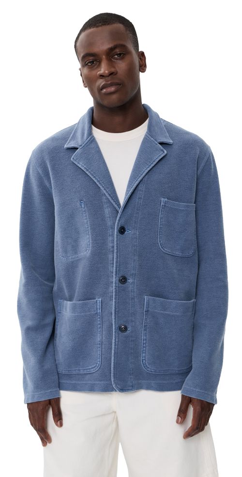 American Twill Terry Blazer Union Blue