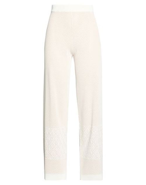 Woman Pants White Size S Viscose