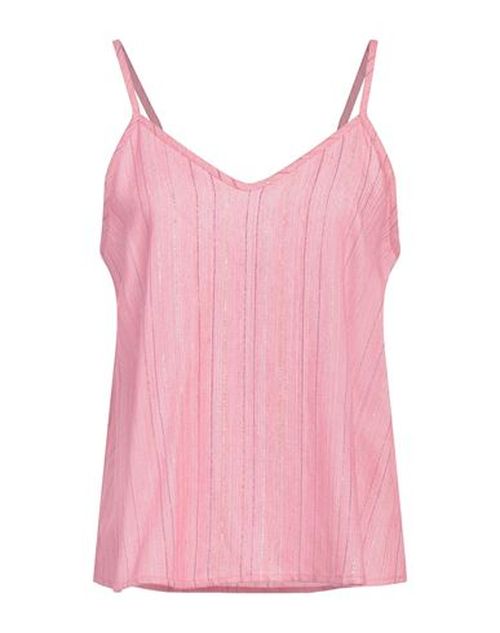 Woman Top Pink Size 4 Viscose, Cotton, Polyester, Lurex