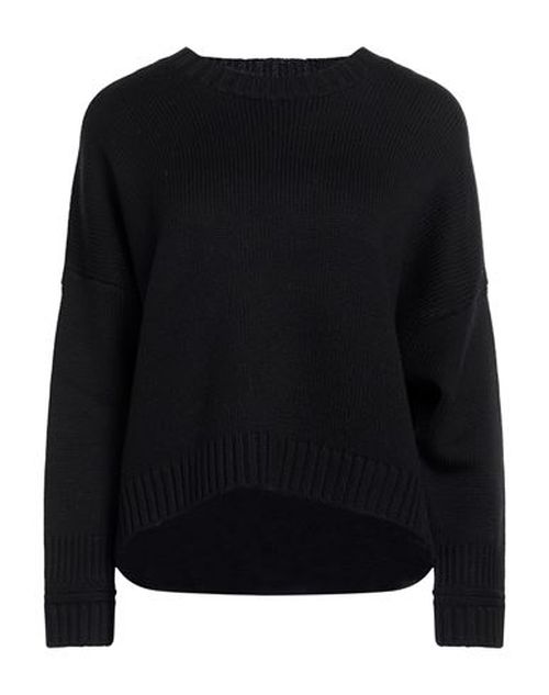 Woman Sweater Black Size 2 Merino Wool
