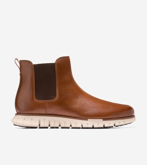 Cole Haan Men's Zerøgrand Remastered Waterproof Chelsea Boots - Brown
