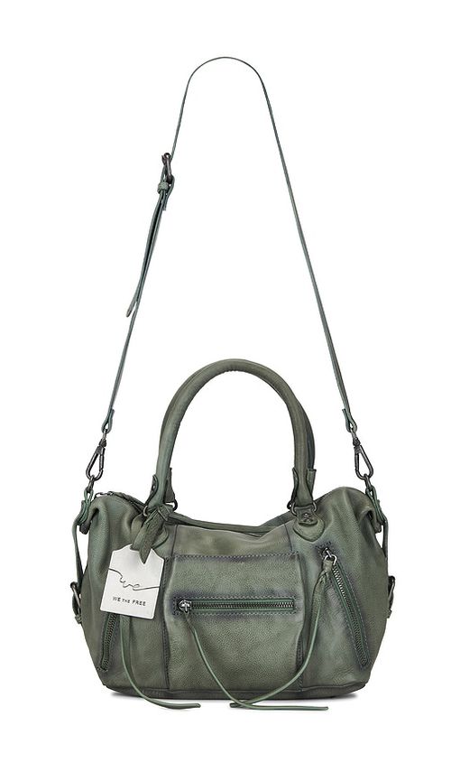 Free People x We The Free Baby Emerson Bag in Secret Sage. a