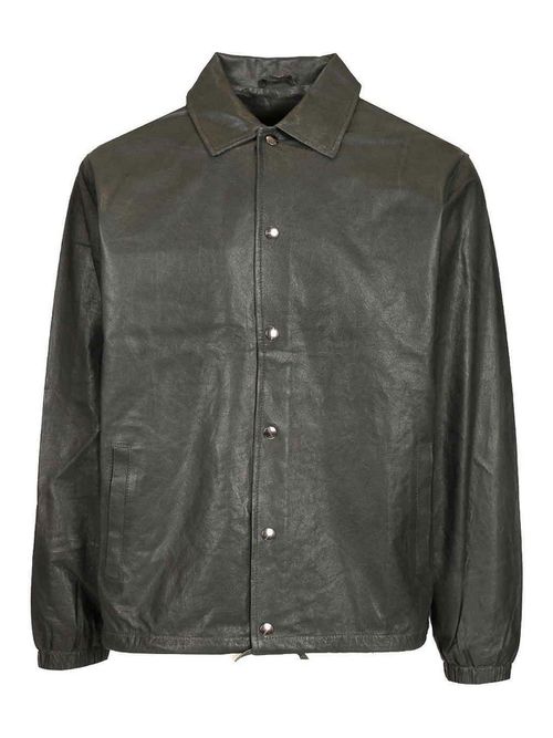 Leather Overshirt