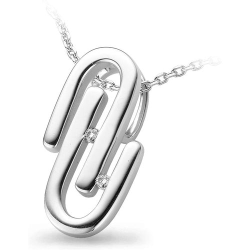 Orphelia WoMens 925 Sterling Silver Chain with Pendant - ZH-4638 - One Size