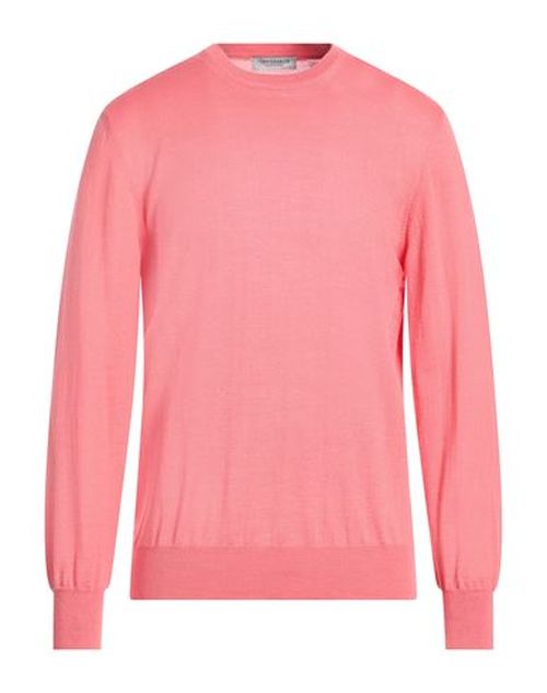 Man Sweater Light pink Size L Wool