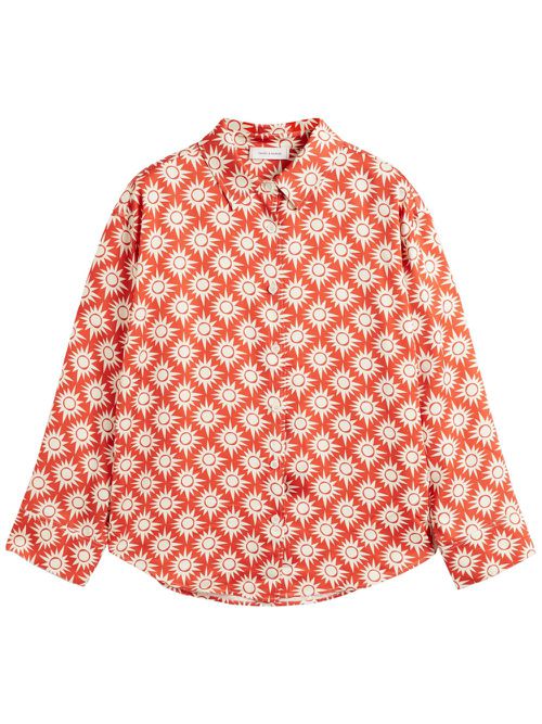 Chinti & Parker Paradise pyjama top - Orange